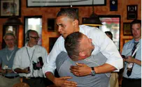 Video: Obama Helplessly Bear-Hugged into the Air