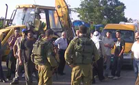 צפו: החיילים נבוכים מול אנשי שמאל ופלסטינים