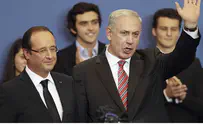 French Pres Criticizes Bibi: Turned Memorial into Election Rally