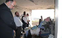Video: American Rabbis Pray Where Fatal Rocket Attack Occured