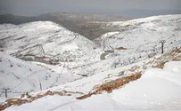 Mount Hermon Gets 'Snow You Only See in January'