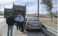 גנב רכב פלסטיני נתפס סמוך למעלה אדומים