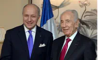 Peres to French FM: Name Hizbullah a Terrorist Organization