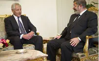 Egypt Assures Hagel: We're Committed to Peace with Israel