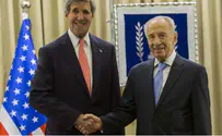 Kerry Meets Abbas for 2 Hours, Visits Peres
