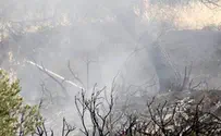 שריפה פרצה סמוך לבית שאן. 14 בתים פונו