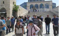 Journalists Tour Temple Mount