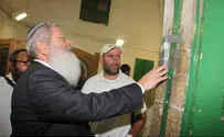 Rabbinic Outrage Over Muslim Vandalism at Cave of Patriarchs