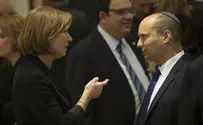 Livni Blasts Bennett Over Annexation Suggestion