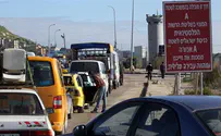 שוהה בלתי חוקי חשוד נורה במחסום אורנית