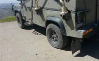 Yitzhar Condemns Slashing of IDF Vehicle's Tires