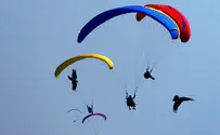 Paraglider Crashes East of Jerusalem
