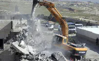 Illegal Arab Businesses Demolished North of Jerusalem