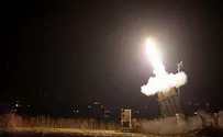 Iron Dome Shoots Down Gaza Rocket