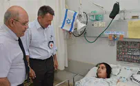 נשיא הצלב האדום ביקר את הפצועים מ'צוק איתן'