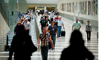 Рекорд аэропорта Бен-Гурион. 77 тысяч пассажиров за день
