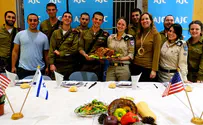 IDF Lone Soldiers from America Celebrate Thanksgiving
