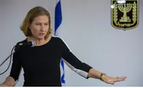 Livni: Netanyahu Should Thank Me for Turning to Kerry