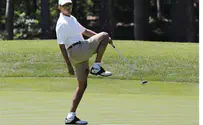 Obama's Golf Game Crashes Army Captains' Wedding