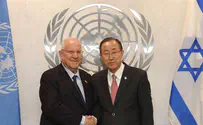 Rivlin Urges UN Chief to Act Firmly Against Anti-Semitism