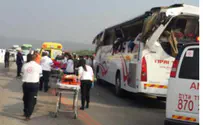 8 Dead as Truck and Bus Collide