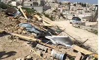 Watch: Illegal EU Structure Demolished in Jerusalem