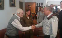 Watch: IDF Chief of Staff Meets Holocaust Survivor