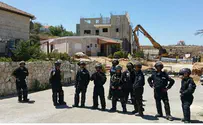 Бейт-Эль: силовики начали снос «домов Дрейноф». Видео