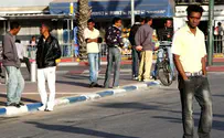 Infiltrator Beats Tel Aviv Woman in the Street