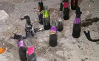 בנזין ופיסות בד: זרקו בקבוקי תבערה על שוטרים