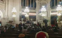 Watch: Memorial prayer at Grand Synagogue of Paris