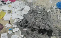 Tiberias police puzzled by thief burning prayerbooks