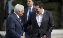 Abbas visits Greece as parliament mulls 'Palestine' recognition