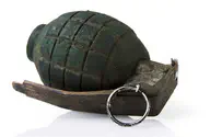 Soldier accused of stealing grenades