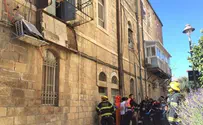 Two injured after balcony collapses in Jerusalem