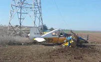 One wounded in crop duster crash