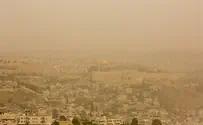 На Израиль надвигается сильная песчаная буря