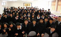 Japanese students learn about Judaism from their chief rabbi