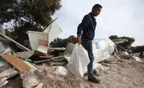 IDF demolishes EU-funded illegal Arab buildings near Hevron
