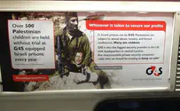 Anti-Israel ads plastered across London trains