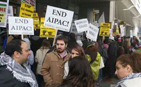 Watch: Anti-Israel protesters threaten AIPAC conference