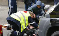 Автомобильный теракт против мусульманки в Брюсселе. Видео