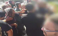 Watch: Jewish activists clash with police outside court