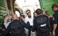9 Jews expelled from Temple Mount; minor clashes dispersed