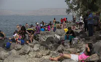 300 tons of trash in Kinneret during Passover