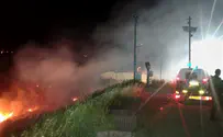 Пожар под Хевроном: поселенцы эвакуированы, жертв нет