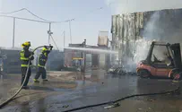Пожар в Гиват-Шауль: причинен ущерб, но никто не пострадал