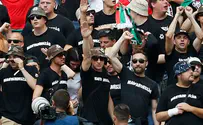 Hungarian hooligans seen making Nazi salutes during Euro 2016