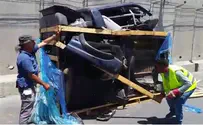 צפו: הטנדר הוברח מפורק בתוך משאית
