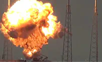 Видео: мгновение взрыва ракеты со спутником Amos-6